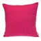 Nassau Collection Square Cotton Throw Pillow with Zipper - 16" - Pink